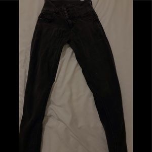 Black skinny jeans